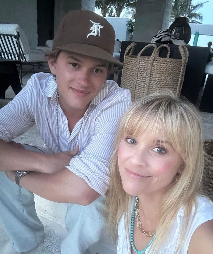 Reese Witherspoon Soaks Up Last Days of Summer With Her Sons Reflects on Life Changes