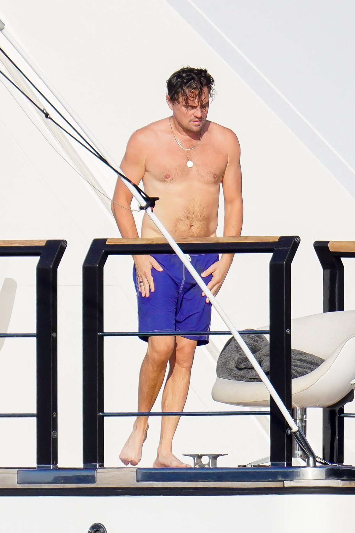 Rich Celebrity Men on Yachts