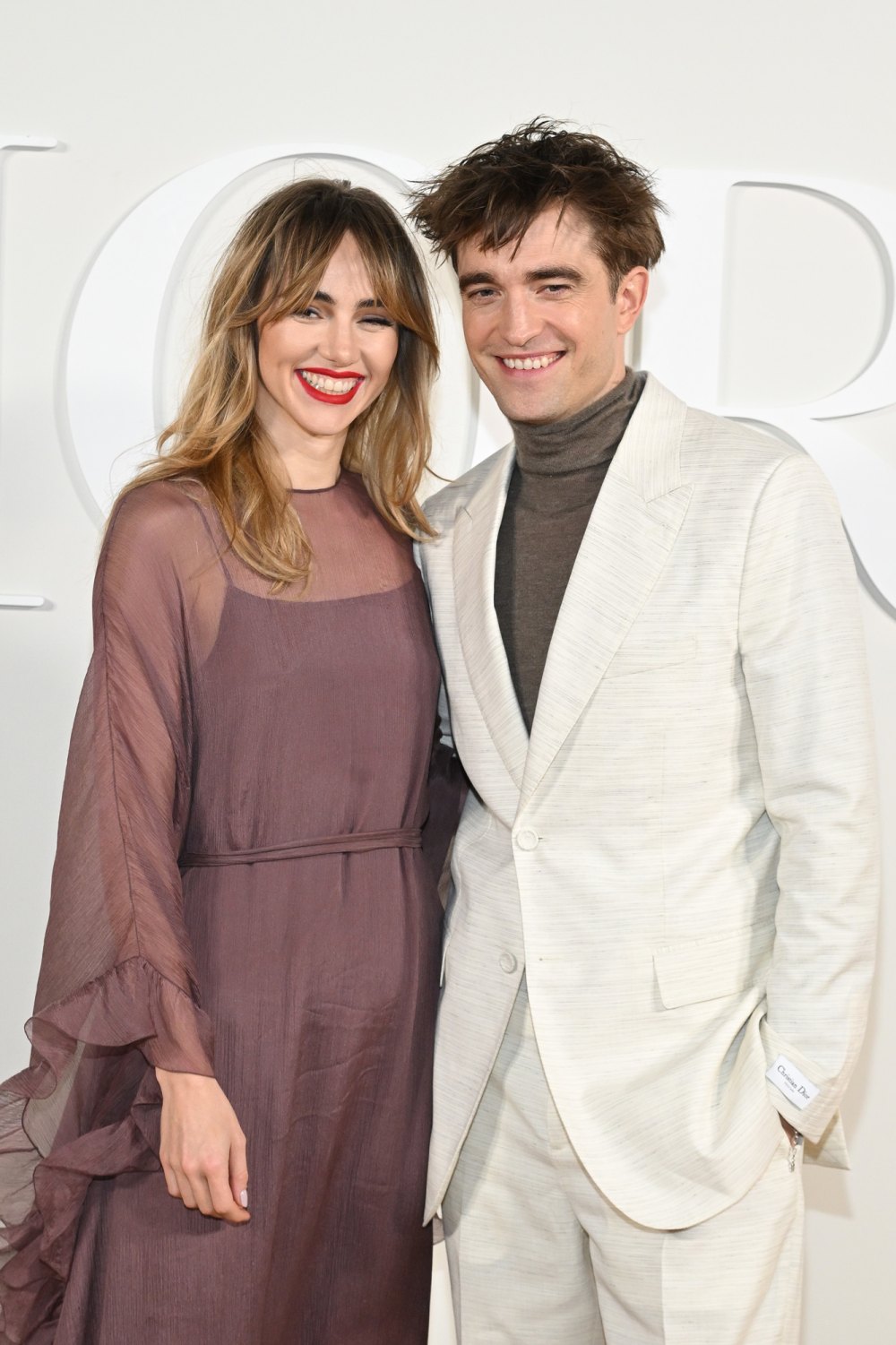 Robert Pattinson and Suki Waterhouse Dior Tweak