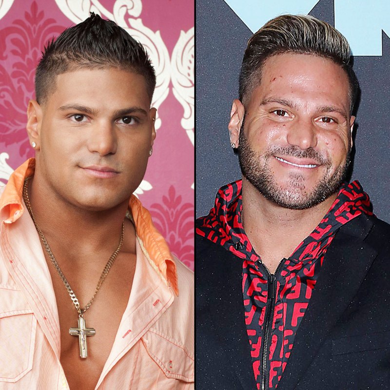 Ronnie Magro Jersey Shore Cast Then and Now