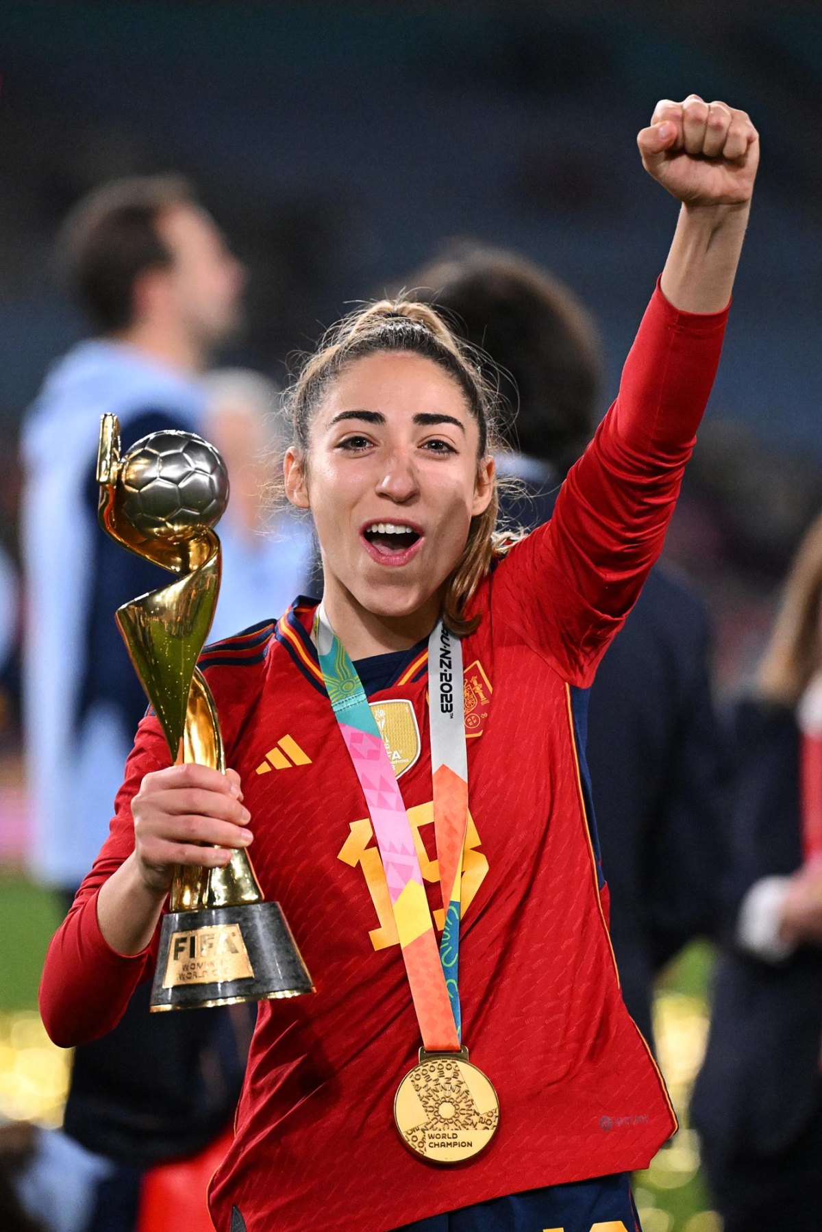 Olga Carmona, máxima goleadora del Mundial de España, se entera de las horas de la muerte de su padre tras la Victoria 423