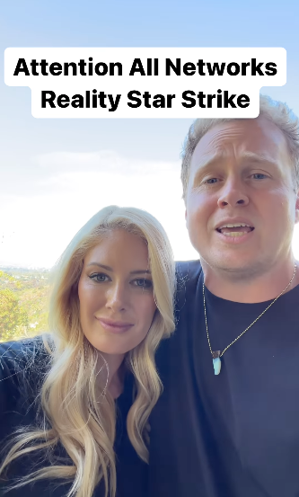 Spencer Pratt and Heidi Montag Are Not on a Reality TV Strike