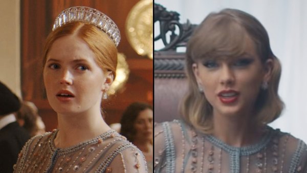 Swifties Spot a Surprise Taylor Swift Fashion Reference in Red White and Royal Blue