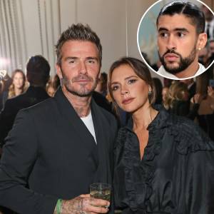The Beckhams Flee Bad Bunny Miami Restauran