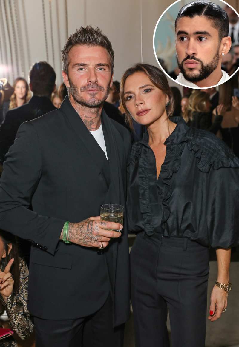 The Beckhams Flee Bad Bunny Miami Restauran