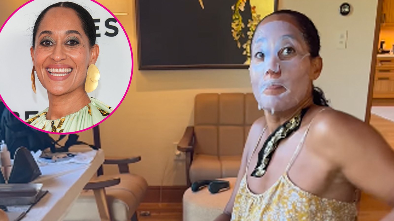 Tracee Ellis Ross Aggressively Uses Beauty Tools