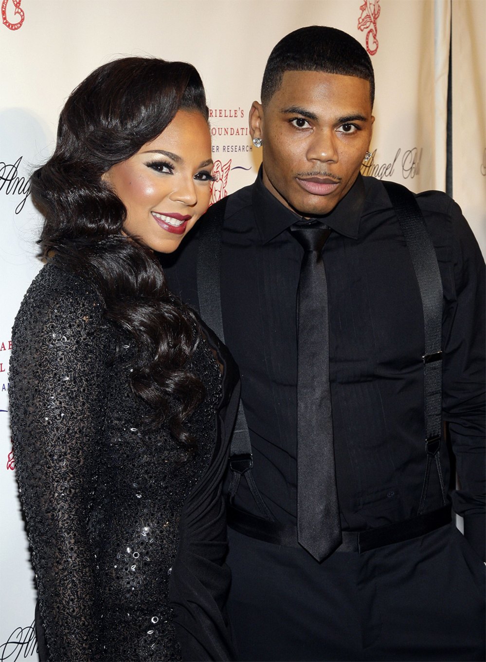 Ashanti and Nelly Cozy Up While Singing Usher's Nice and Slow Amid Reconciliation Rumors