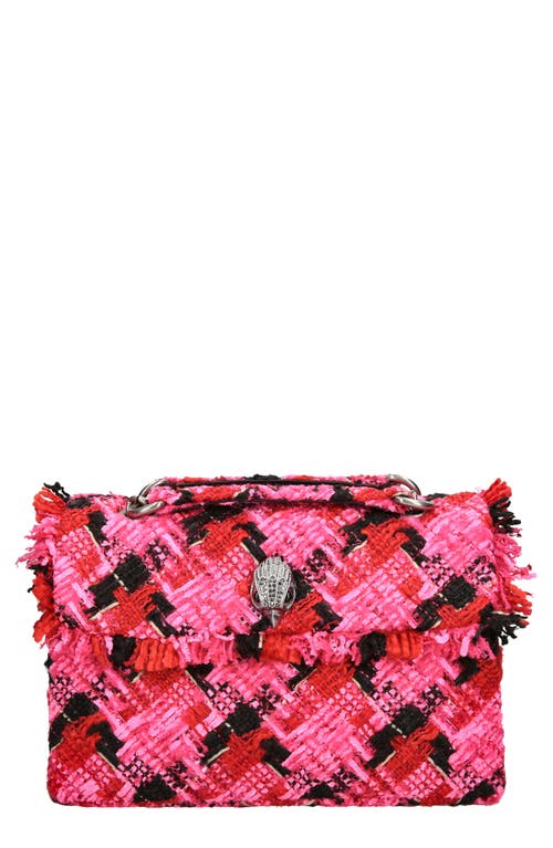 Mini Plaid Pattern Tweed Bag, Buckle Decor Shoulder Square Bag, Chain Crossbody Flap Purse for Everyday,Red,Plaid,$15.99,Solid color,Women Purses