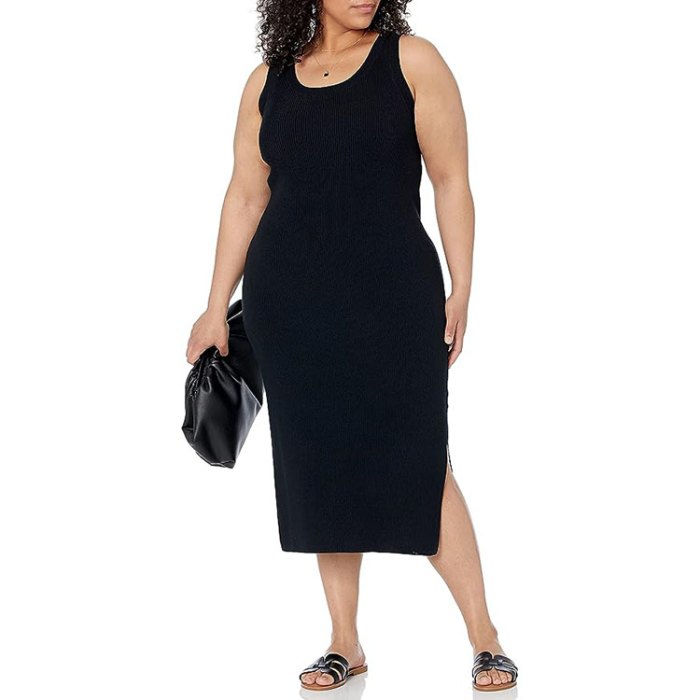 black tank dress