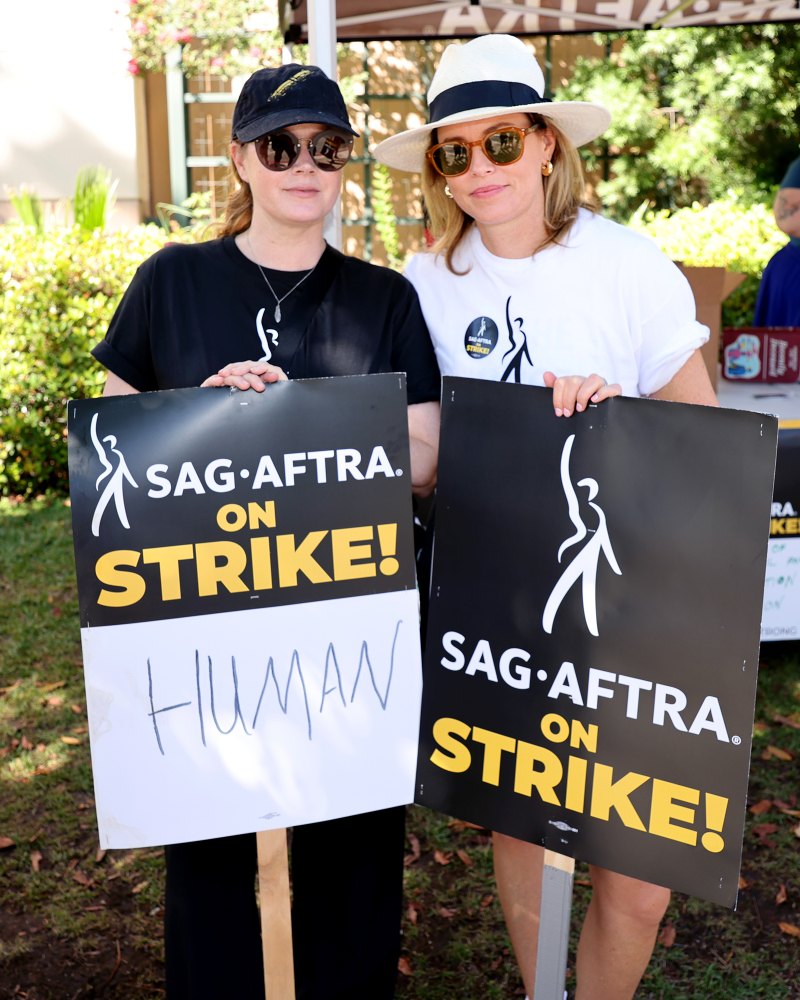 See Amy Adams, Elizabeth Banks and More Stars on the SAG-AFTRA Picket Line
