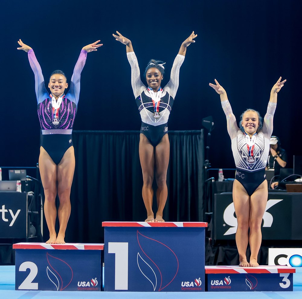 Simone Biles Wins Gold in 1st Gymnastics Competition in 2 Years, Qualifies for National Championship