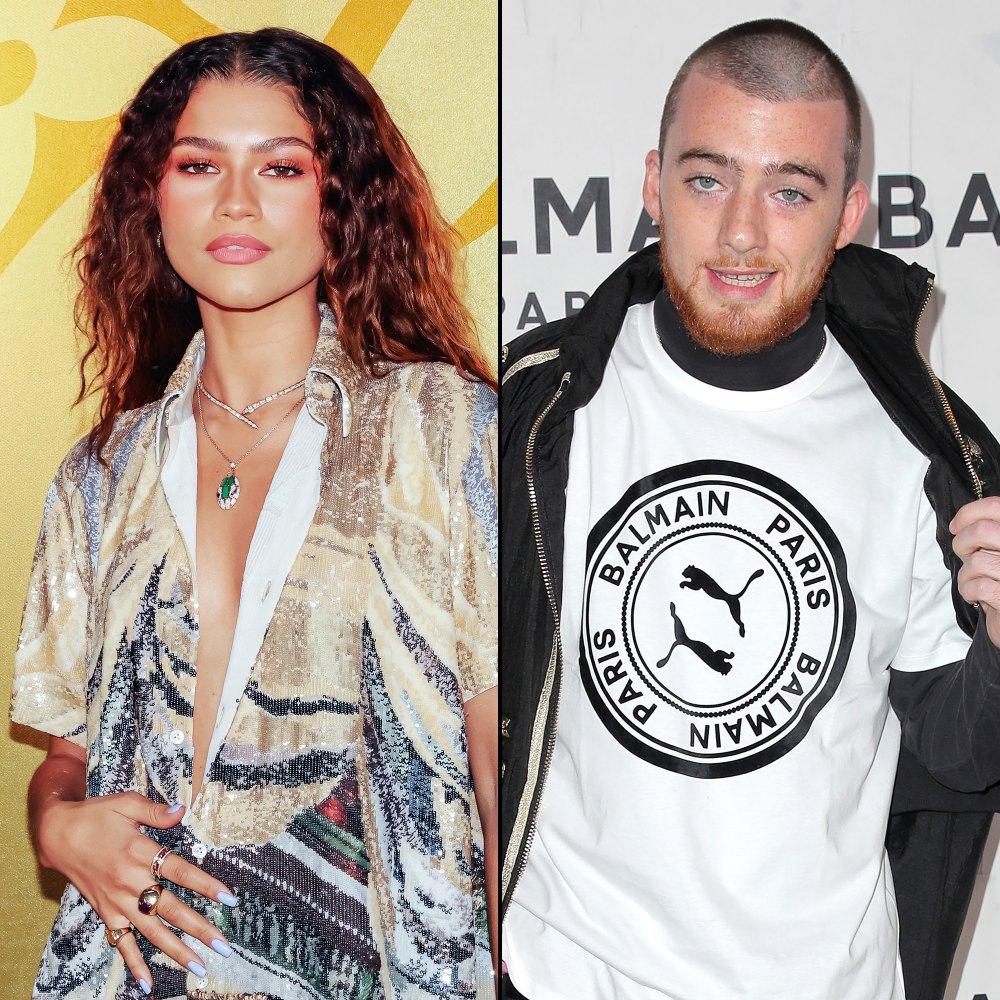 Zendaya Visits Mural of 'Euphoria' Costar Angus Cloud in L.A. Weeks After His Death