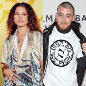 Zendaya Visits Mural of 'Euphoria' Costar Angus Cloud in L.A. Weeks After His Death