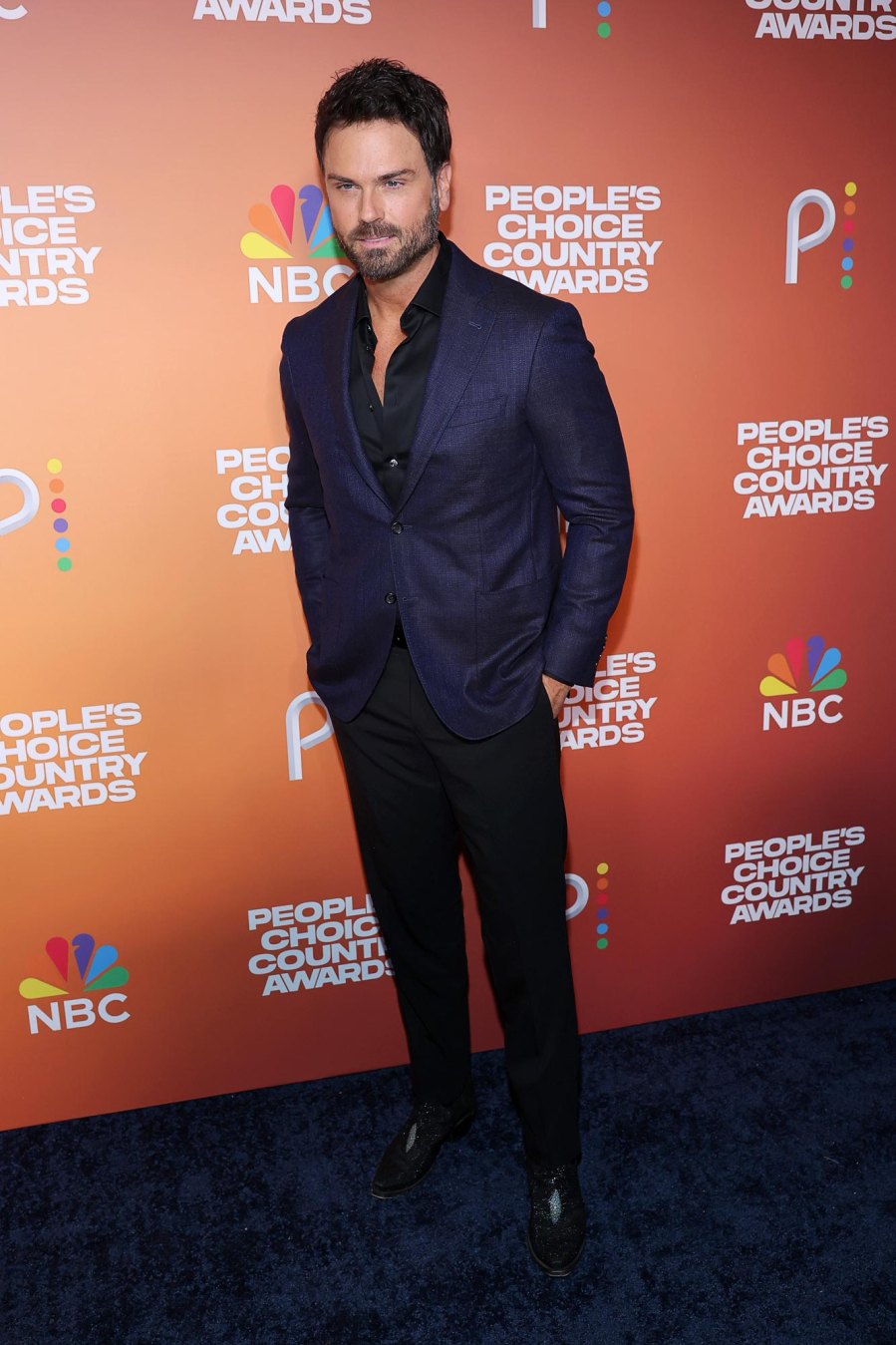 2023 People s Choice Country Awards Red Carpet Arrivals 024 Chuck Wicks