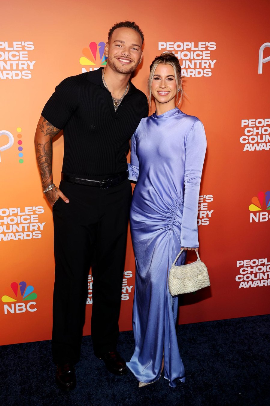 Kane Brown and Katelyn Jae Brown 2023 People s Choice Country Awards Red Carpet Arrivals 087