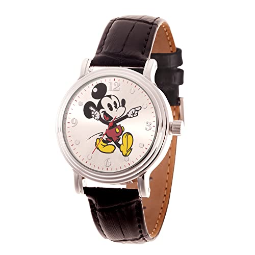 Disney Mickey Mouse Adult Vintage Articulating Hands Analog Quartz Watch