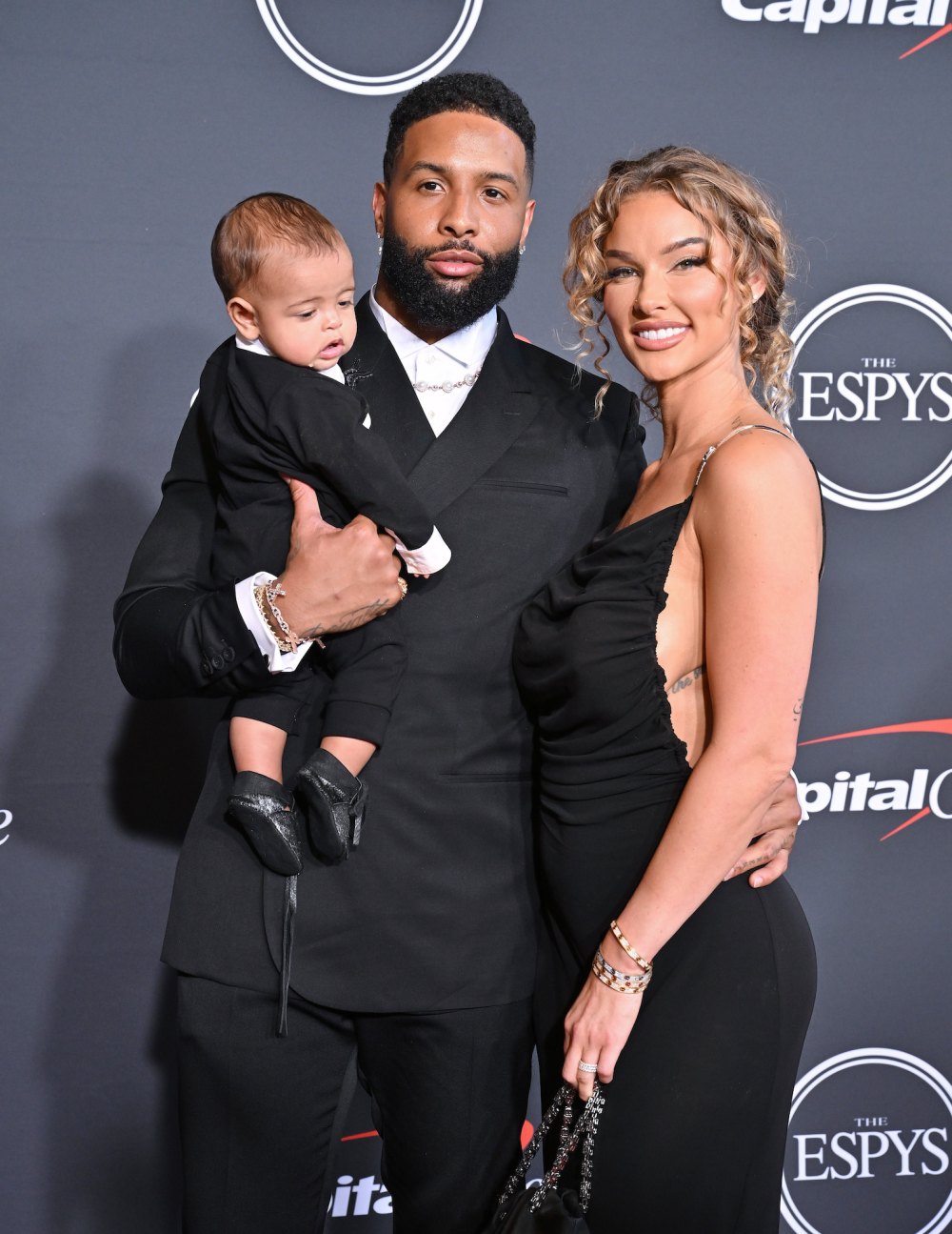 Baltimore Ravens Star Odell Beckham Jr and Ex Lauren Woods Family Album With Son Zydn