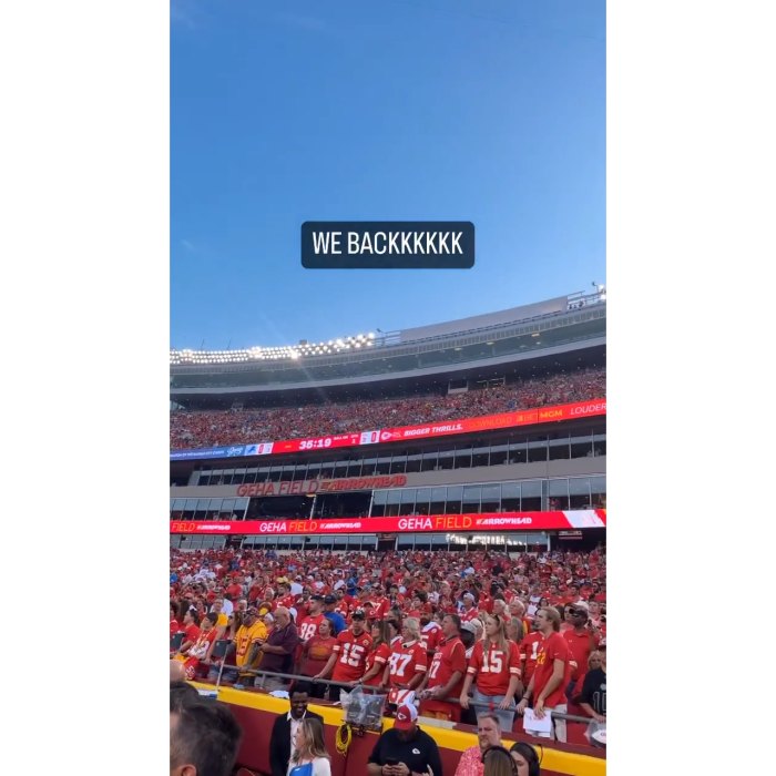 Brittany Mahomes and Brother-in-Law Jackson Cheer on Patrick at Kansas City’s NFL Opener