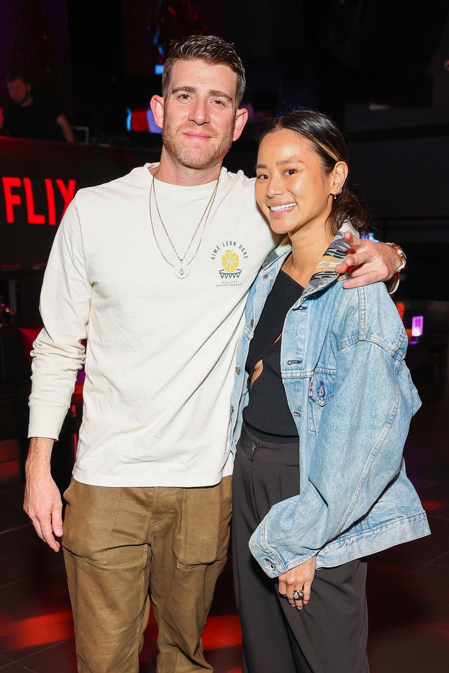Celeb Couples Who Opened Up About Tackling Long-Distance Dating Prince Harry Meghan Markle and More GettyImages-1428696155 Bryan Greenberg and Jamie Chung