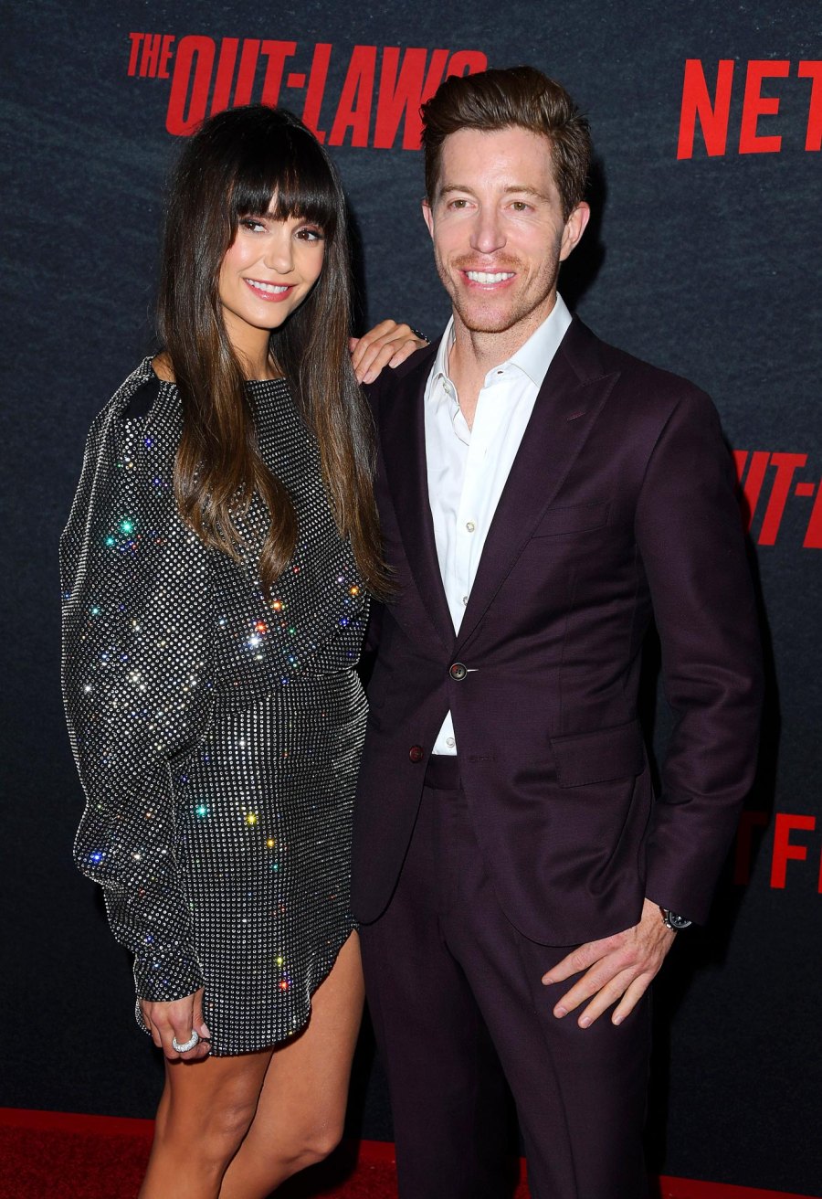 Celeb Couples Who Opened Up About Tackling Long-Distance Dating Prince Harry Meghan Markle and More GettyImages-1502778343 Nina Dobrev Shaun White