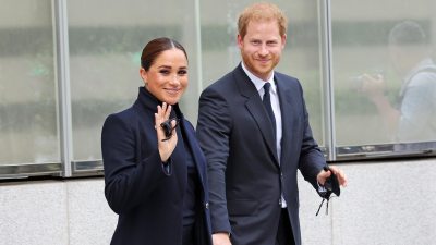 Celeb Couples Who Opened Up About Tackling Long-Distance Dating Prince Harry Meghan Markle and More GettyImages- GettyImages-1342064257