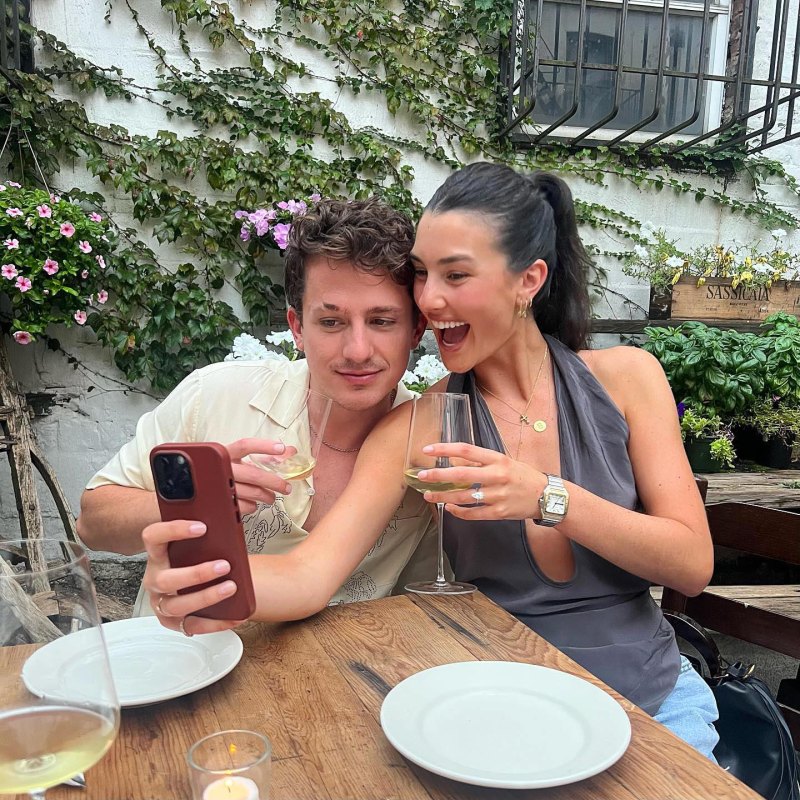 Celebrity Engagements of 2023 Stars Who Got Engaged This Year 269 Charlie Puth and Brooke Sansone