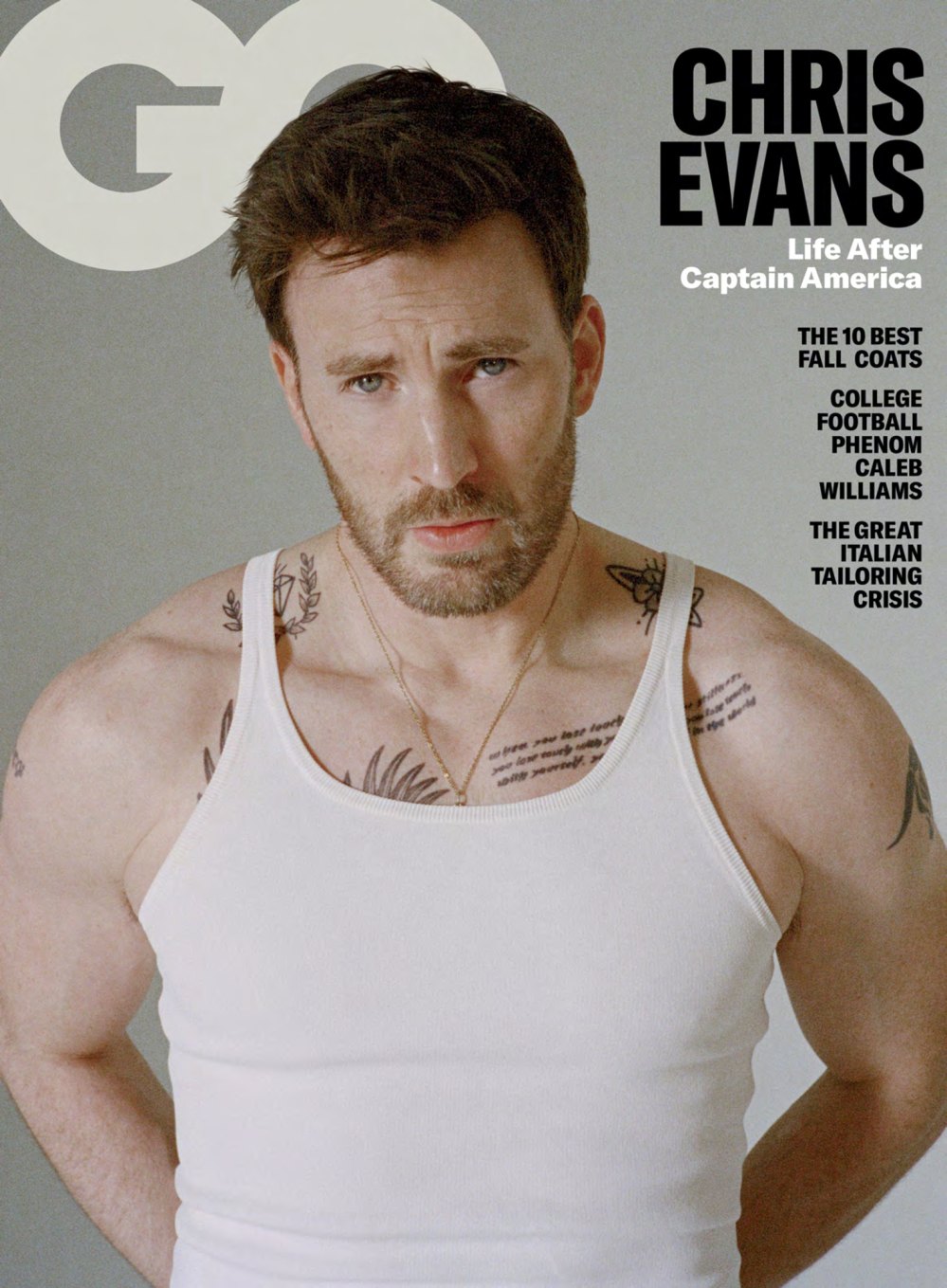 Chris Evans GQ Cover September 2023