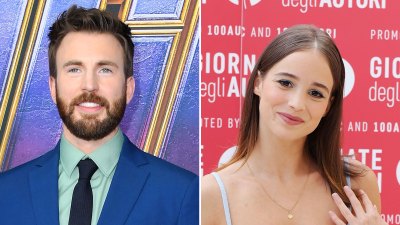 Chris Evans and Alba Baptista
