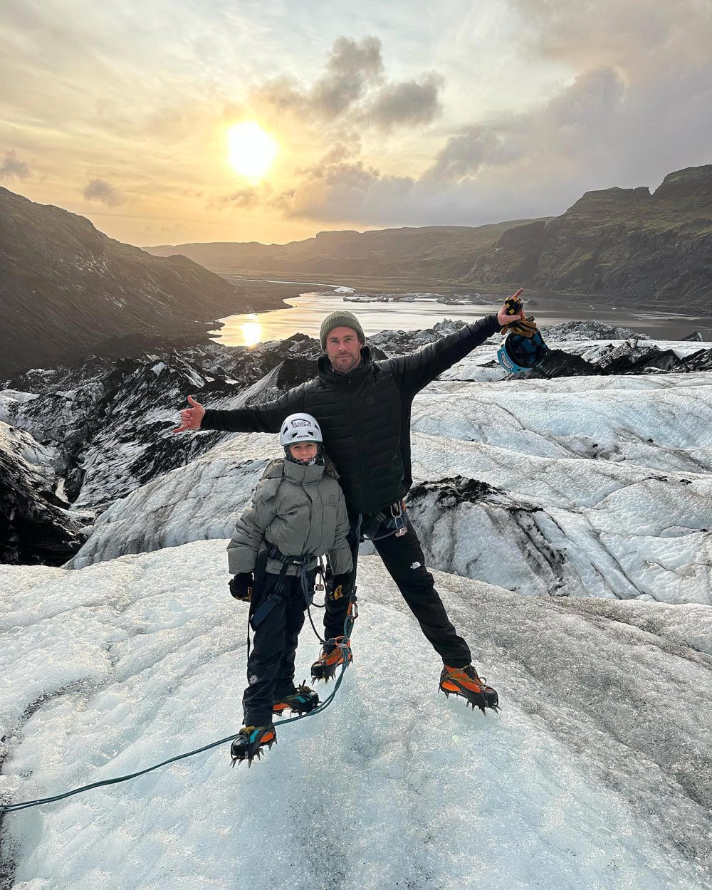 Chris Hemsworth Takes Daughter India on Father-Daughter Bonding Trip to Iceland 355