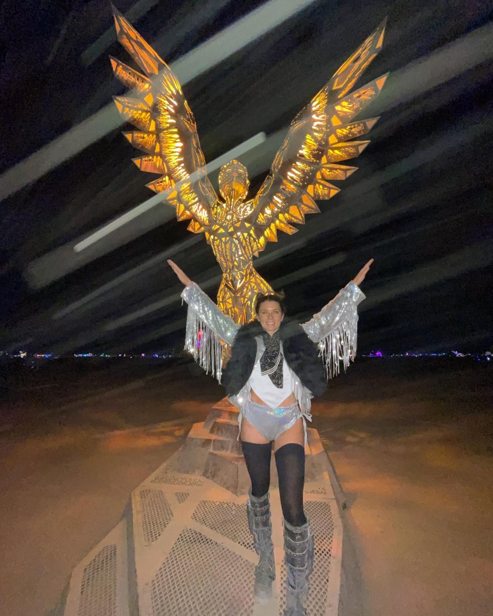 Danica Patrick Was Stuck at Beyond Memorable Burning Man