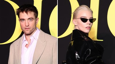 Dior Fashion Show Gallery 281 Anya Taylor Joy and Robert Pattinson