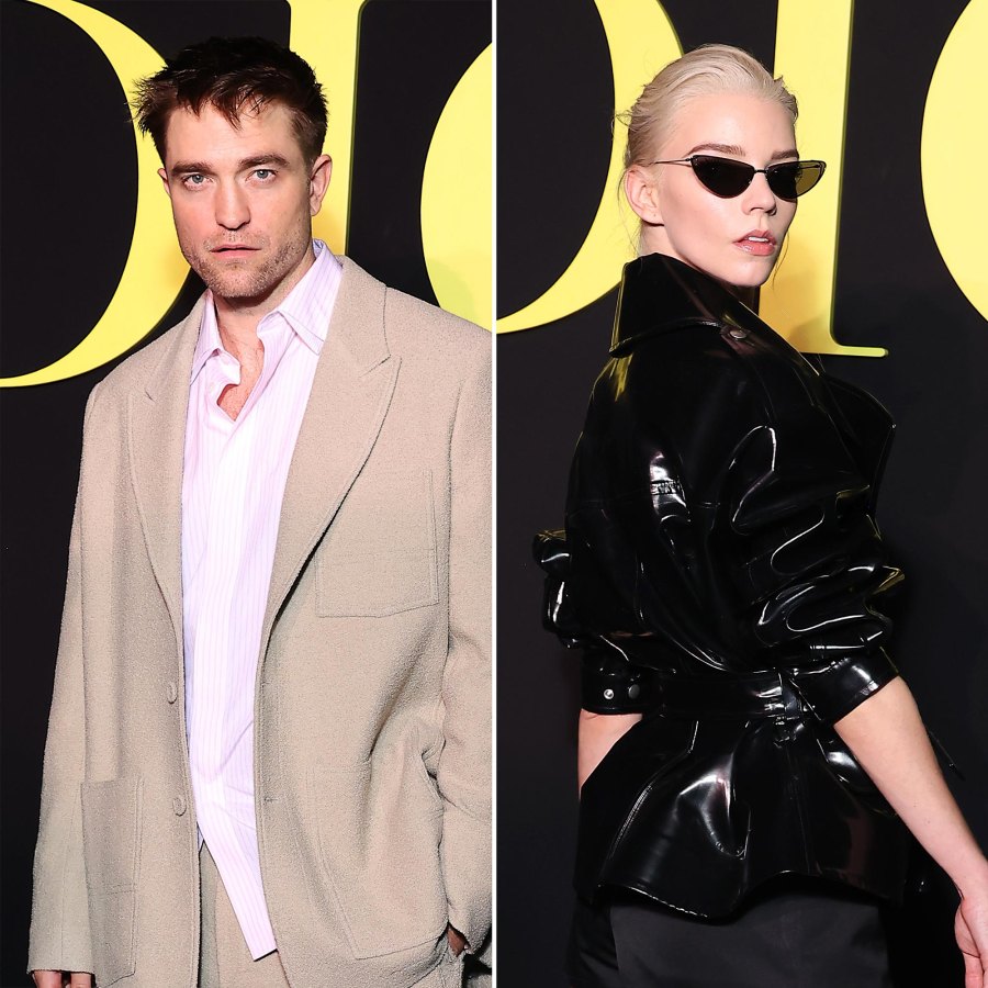 Dior Fashion Show Gallery 281 Anya Taylor Joy and Robert Pattinson