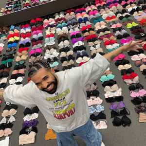 Drake Poses With All of His Bras