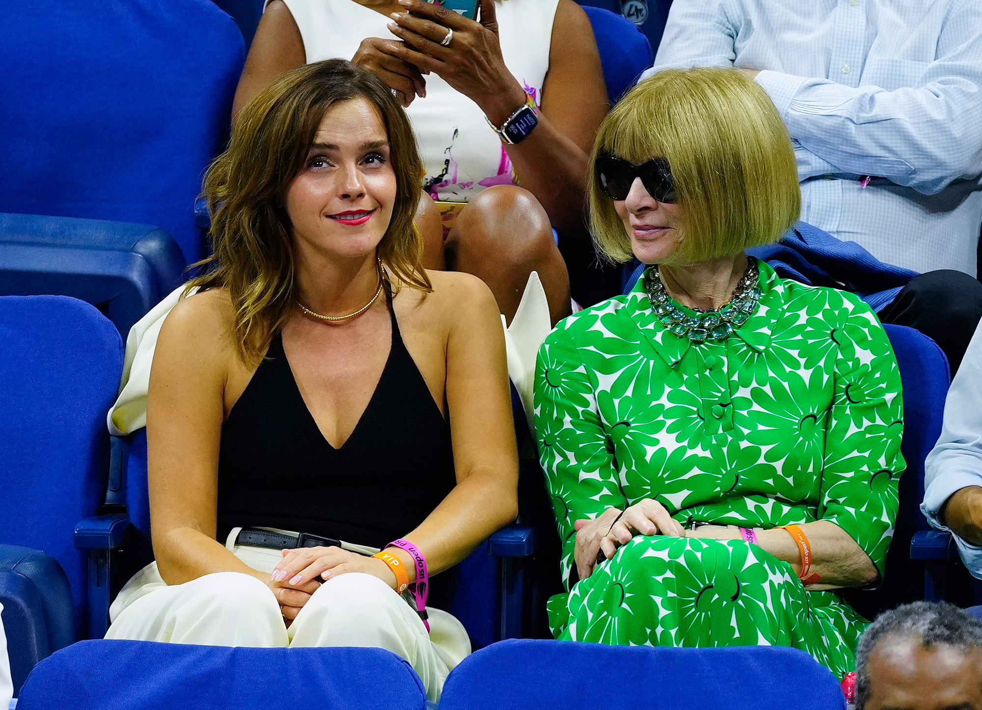 Emma Watson and Anna Wintour Enjoy US Open Together