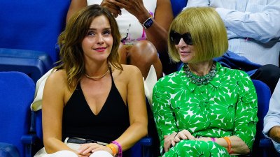 Emma Watson and Anna Wintour Enjoy US Open Together