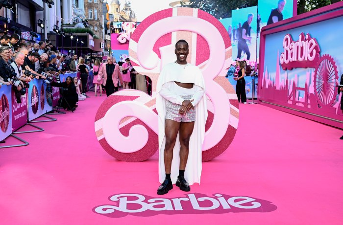 Ncuti Gatwa at the Barbie premiere