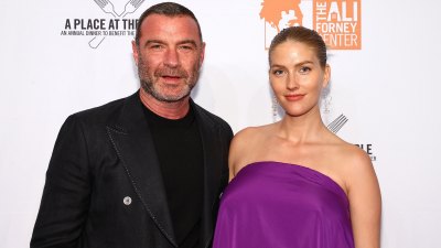 NEW YORK, NEW YORK - MAY 12: (L-R) Liev Schreiber and Taylor Neisen attend the 2023 Ali Forney Center A Place At The Table Gala at Cipriani Wall Street on May 12, 2023 in New York City. (Photo by Arturo Holmes/Getty Images)