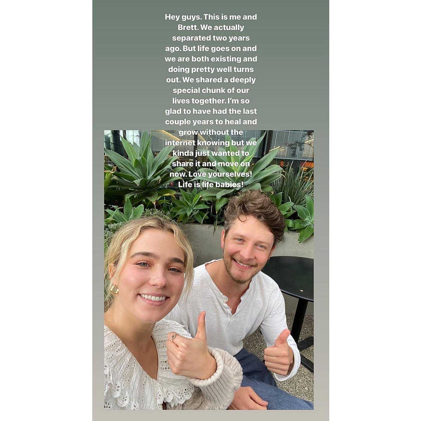 Haley Lu Richardson and Brett Dier The Way They Were Us Weekly