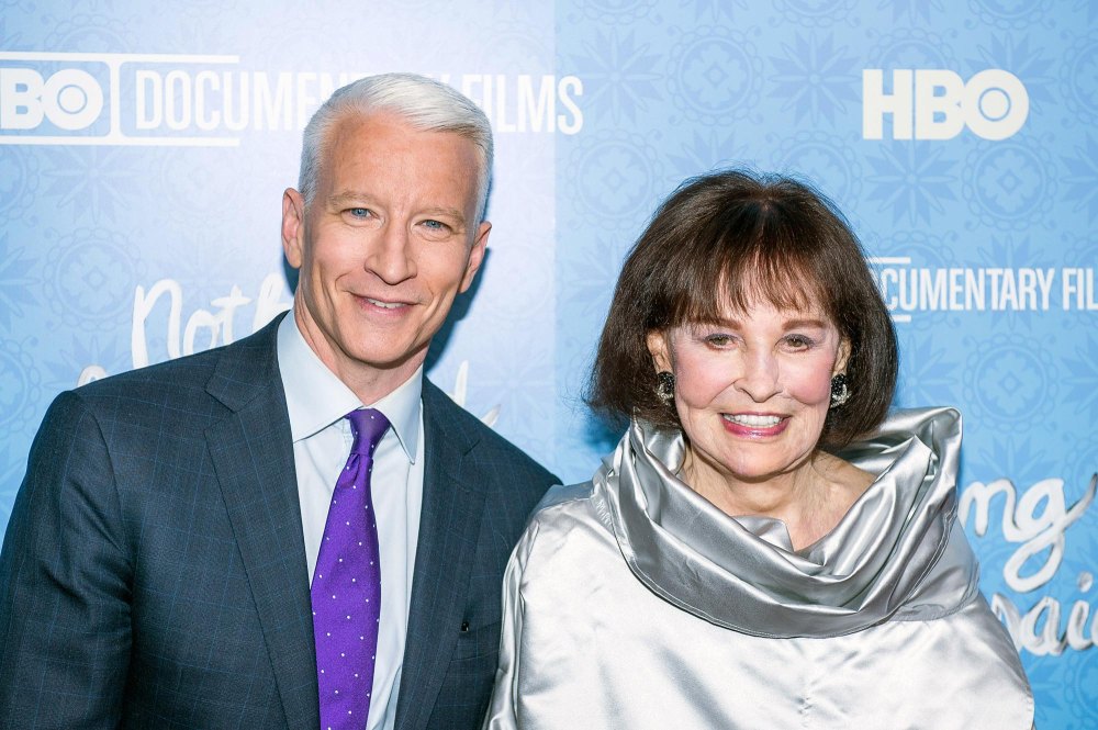 How Anderson Cooper Reacted to His Mom Offering to Be His Surrogate 307 Anderson Cooper and Gloria Vanderbilt