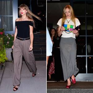 Is Us Overanalyzing Taylor Swift and Sophie Turners Red Shoes Or Did They Twin for a Reason