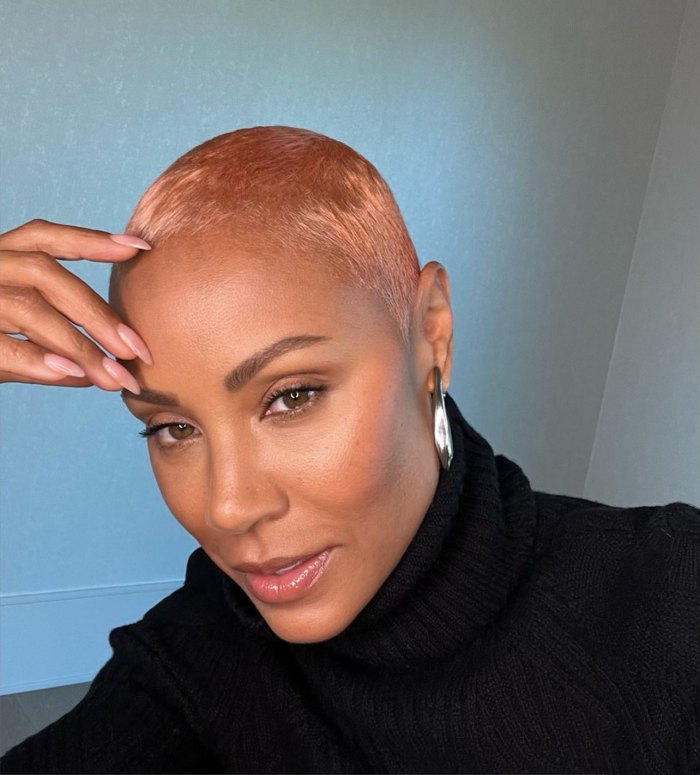 Jada Pinkett Smith Unveils Sherbet Tresses After Showing Off Recent Hair Growth From Alopecia