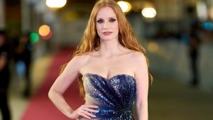 FEATURE Jessica Chastain Gives Off Mermaidcore Vibes in Blue Gucci Sequin Gown at ‘Memory’ Premiere