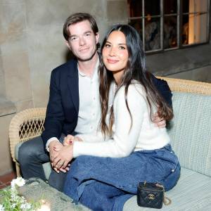 John Mulaney and Olivia Munn Adorably