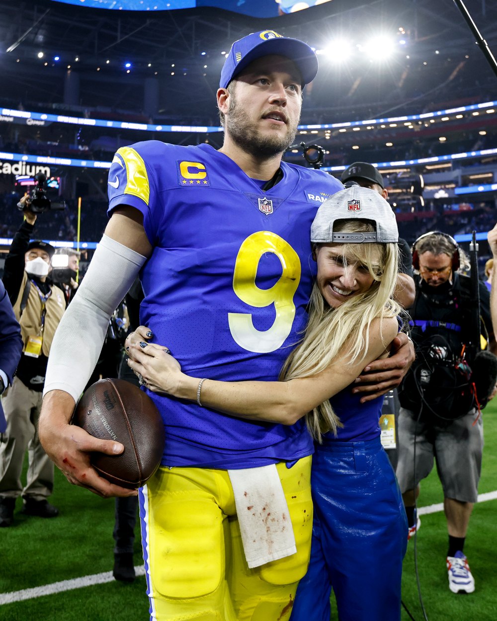 Kelly Stafford Regrets Saying Husband Matthew Stafford Can’t ‘Relate’ to His L.A. Rams Teammates