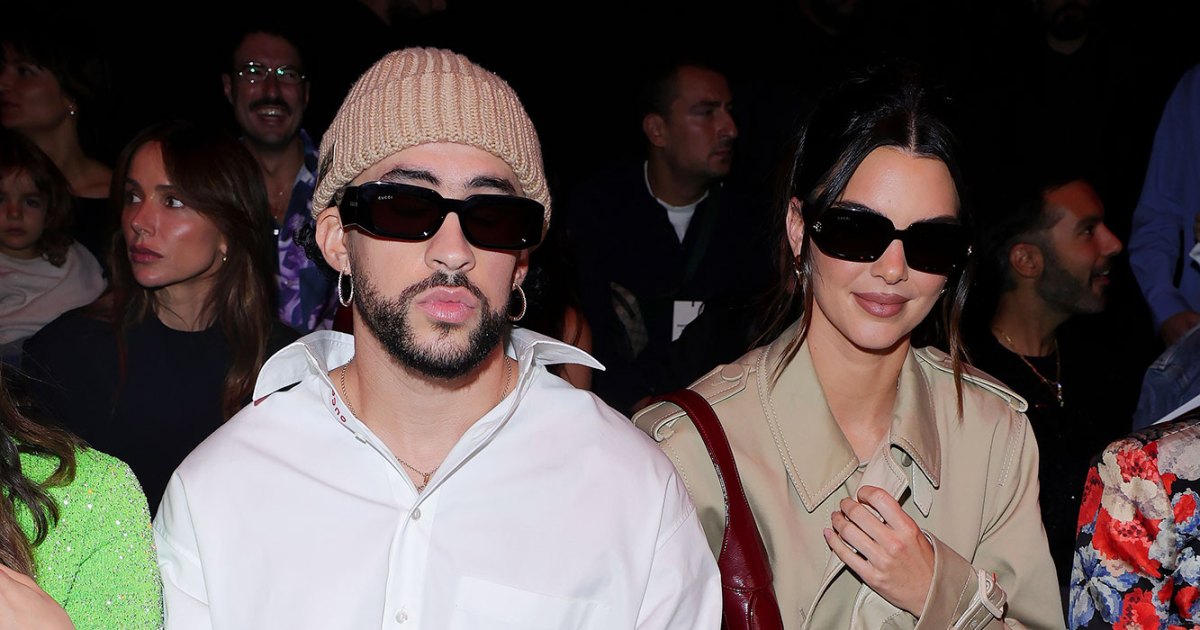 Kendall Jenner and Bad Bunny Attend Gucci’s Milan Fashion Week Show