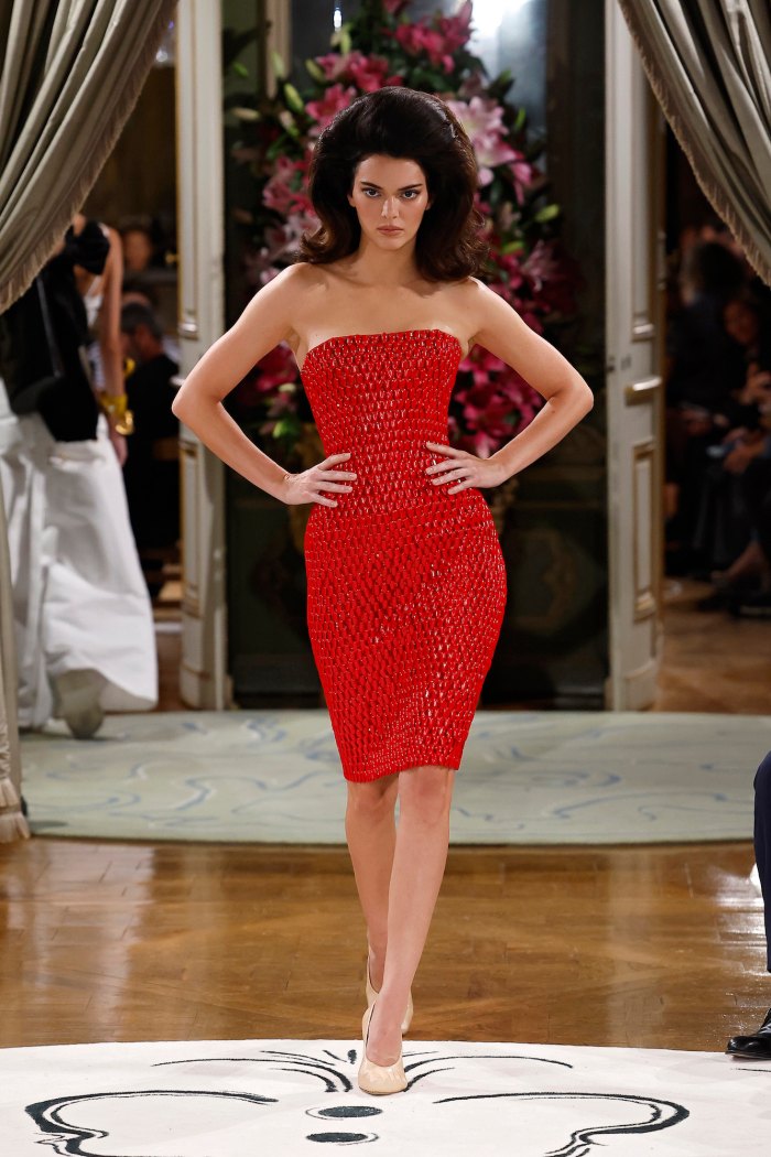 Kendall Jenner on the Runway for Schiapparelli