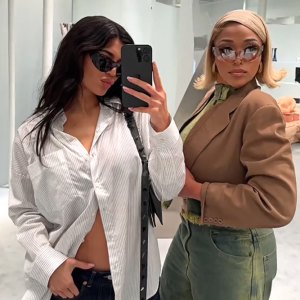 Kylie Jenner Checks Out Acne Studios Campaign During Shopping Date With Jordyn Woods After Reunion