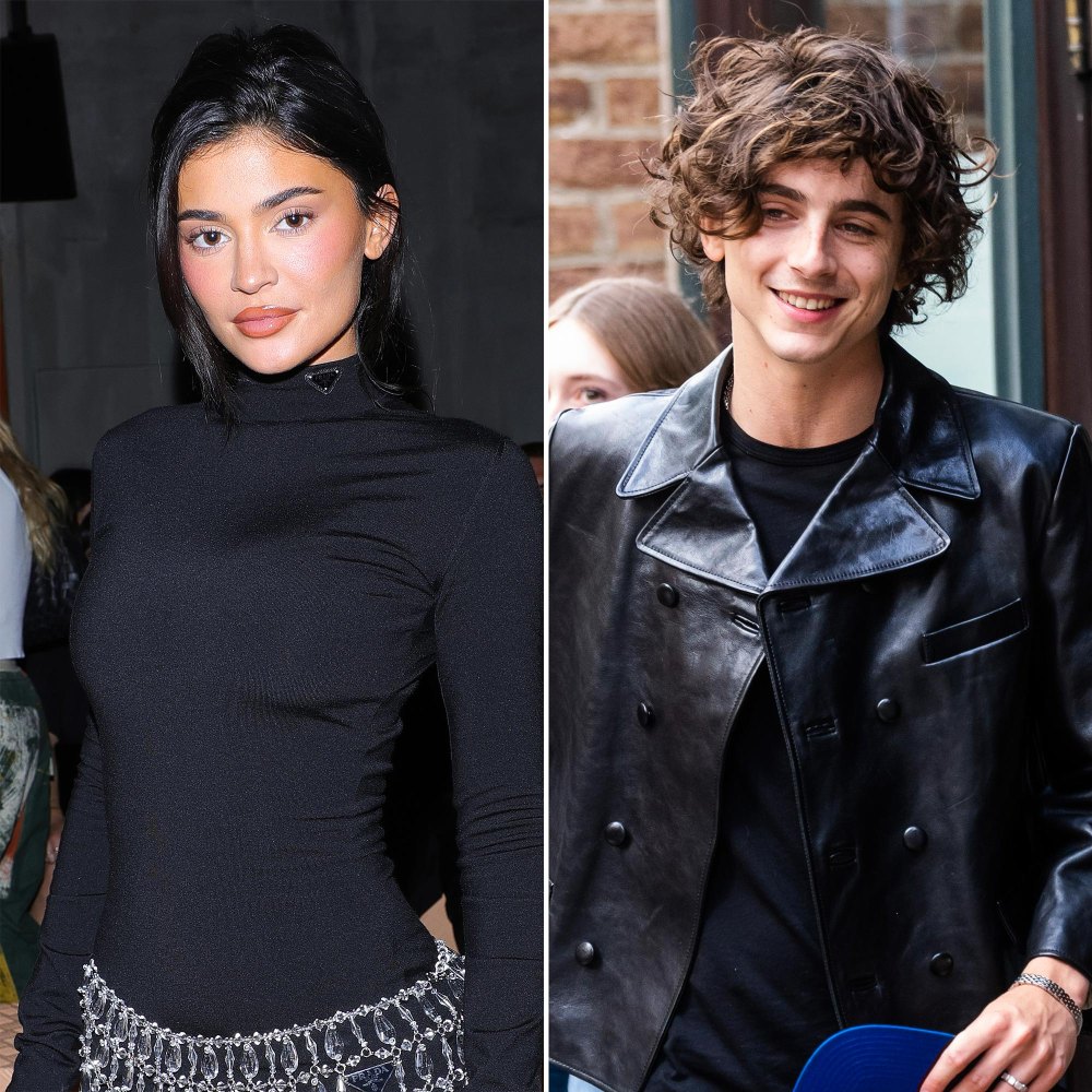 Kylie Jenner Wears a Ring While Holding Hands With Timothee Chalamet During Paris Fashion Week 305