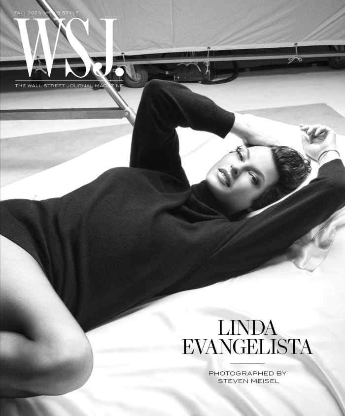 Linda Evangelista Was Diagnosed With Breast Cancer 2 Times in 5 Years Cover WSJ