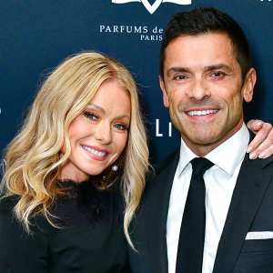 Mark Consuelos and Kelly Ripa Get Flirty on 'Live' While Gushing Over Their Naked Bodies